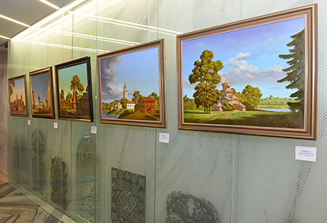 Paintings by Russian artists about Belarus on display in Moscow