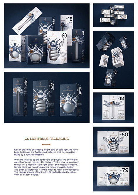 Belarusian designer wins Silver Lion for CS Light Bulbs packaging