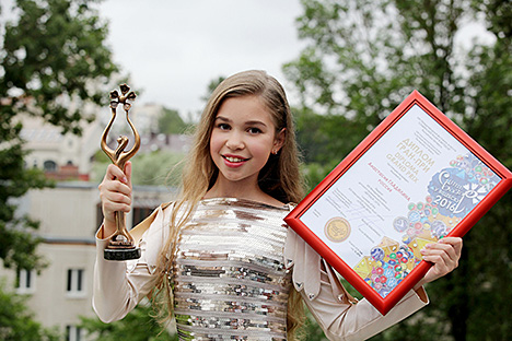 Grand Prix of Vitebsk 2016 children’s song contest goes to Anastasia Gladilina from Russia