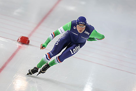 Sven Kramer of the Netherlands