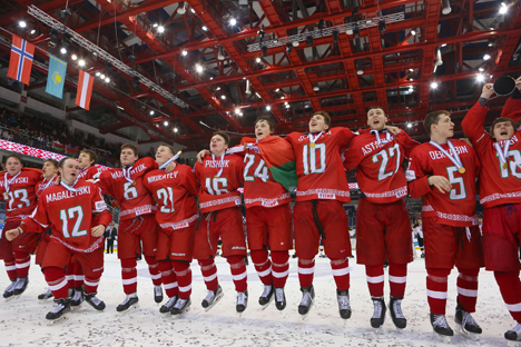 Belarus U18 team beat Germany, get promotion to IIHF top division