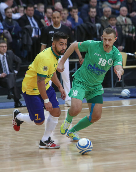 Belarus beat Brazil in AMF Futsal World Cup opener