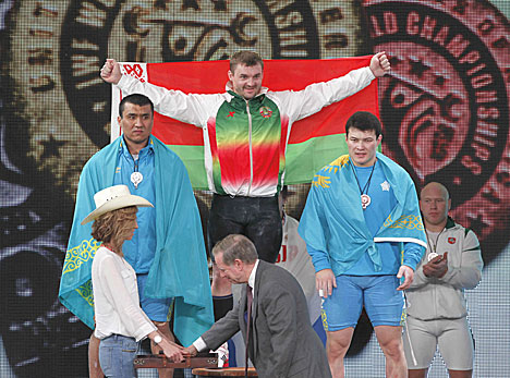 Belarus’ Vadim Streltsov wins world weightlifting title