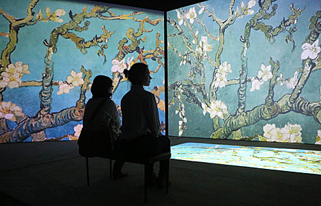 Multimedia exhibition of Van Gogh artworks on display in Minsk