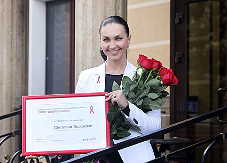 Svetlana Borovskaya appointed UNAIDS Goodwill Ambassador in Belarus