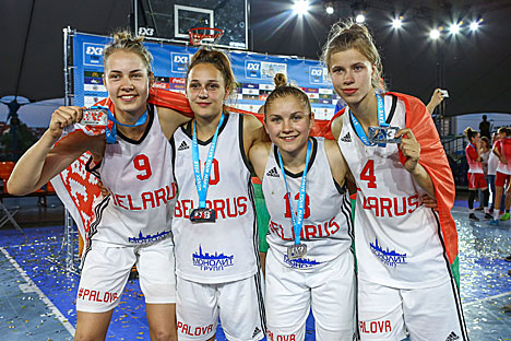 Belarus women’s team 2nd at 2015 FIBA 3x3 U18 European Championships