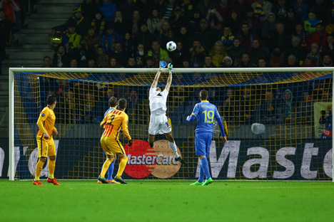 BATE lose to visiting Barcelona in UEFA Champions League