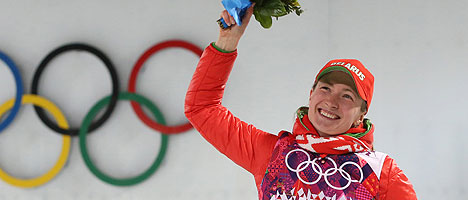 Darya Domracheva – Three-Time Champion of the 22nd Winter Olympic Games in Sochi (biathlon)