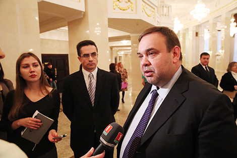 Belarusian Deputy Minister of Foreign Affairs Evgeny Shestakov 
