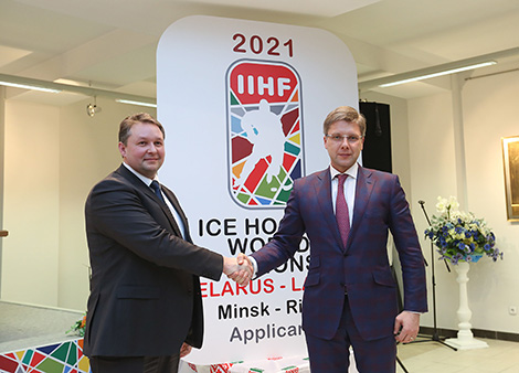 Belarus, Latvia place joint bid for hosting 2021 IIHF Ice Hockey World Championship