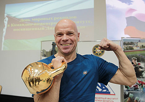 Belarusian strongman Khoroneko sets up new world record