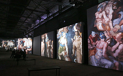 Multimedia exhibition Michelangelo. The Creation
