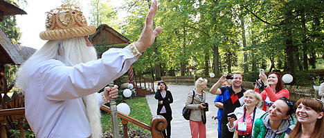 Residence of Father Frost in Belovezhskaya Pushcha