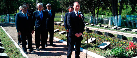 Belarusian diplomats attend requiem meeting in Bishkek