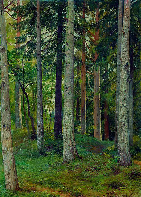 Ivan Shishkin’s artwork Forest