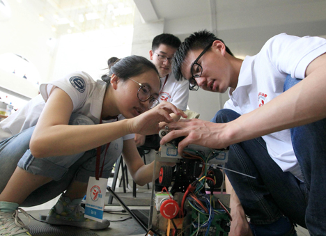 Belarus-China youth robot technology tournament kicks off in Minsk