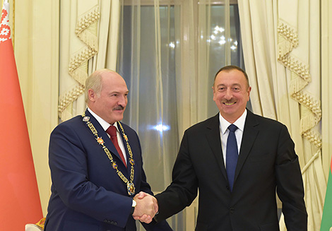 Belarus president awarded Heydar Aliyev Order