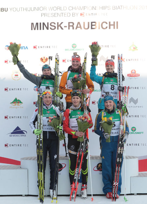 Junior Pursuit titles for Germany, Russia