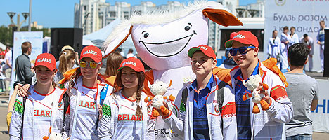 Send-off ceremony for Belarus team to Baku 2015 European Games