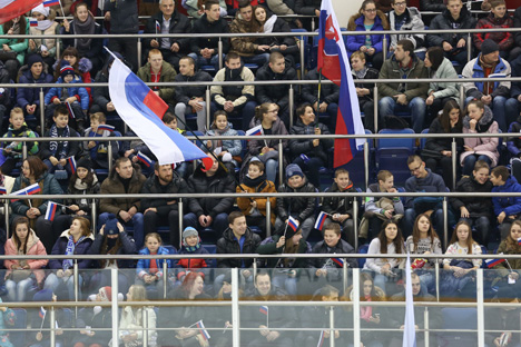 Slovakia steamrolls Russia 12:0 during Christmas ice hockey tournament in Minsk