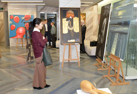 Paintings by young Belarusian artists exhibited in Moscow
