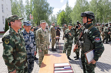Belarusian-Chinese counterterrorism exercise United Shield 2017