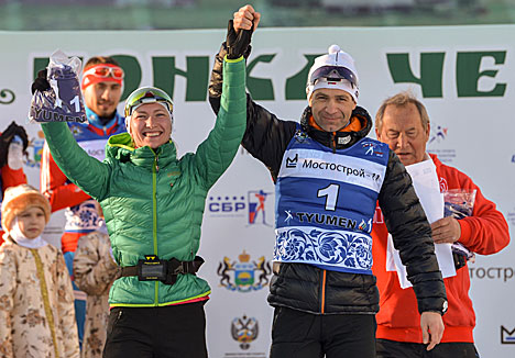 Domracheva, Bjorndalen 4th at Race of Champions Mixed Relay