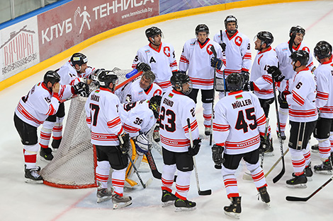 Switzerland beat China in the opener of Christmas amateur ice hockey tournament in Minsk