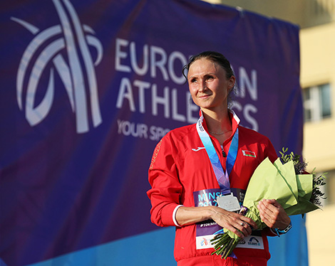 Olga Mazurenok 2nd at European 10,000m Cup in Minsk