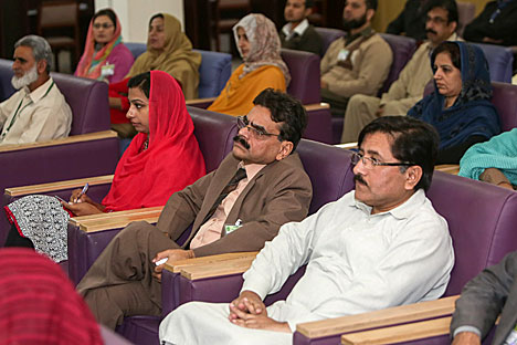Belarusian cultural center opened in Pakistan’s national library