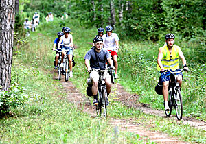 Cycling tourism in Volozhin District