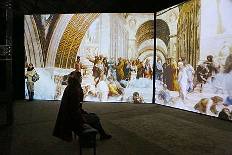 Multimedia exhibition Michelangelo. The Creation