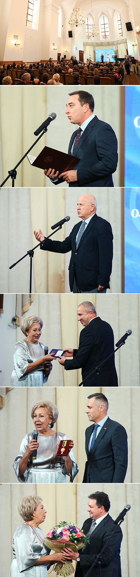 Soviet sports legend Elena Belova awarded Belarus NOC medal