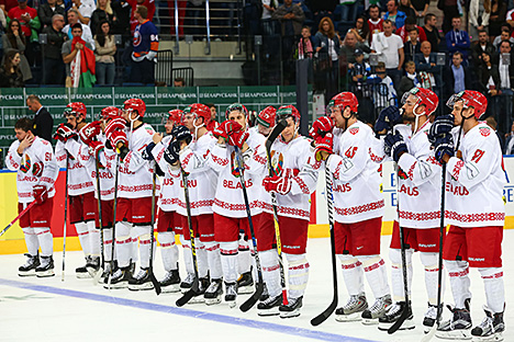 Olympic Ice Hockey Qualifier. Belarus - Slovenia (2-3)