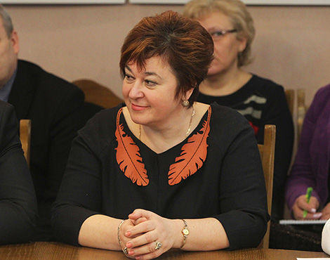 First Deputy Chairperson of the Belarusian Union of Writers Yelena Stelmakh