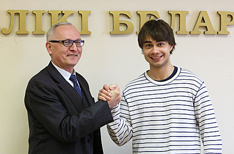 Rybak met with Culture Minister of Belarus Boris Svetlov