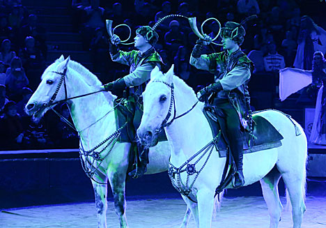 Belarusian State Circus new show, A Magic Dream on a Winter Night
