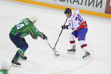 Slovakia steamrolls Russia 12:0 during Christmas ice hockey tournament in Minsk