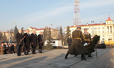 The Memory Relay campaign to mark the 70th anniversary of the Great Victory in Minsk