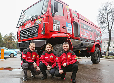 MAZ-SPORTavto gearing up for Dakar 2016