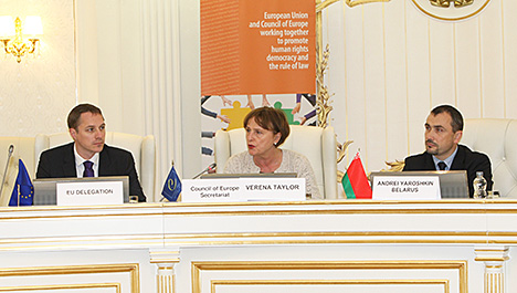 CoE welcomes Belarus’ commitment to implementation of joint projects