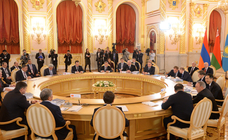 Nazarbayev thanks Belarus for hard work as EEU president