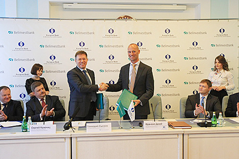 European Bank for Reconstruction and Development and Belinvestbank signed two new credit agreements