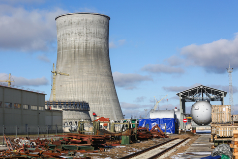 Double shell to protect Belarusian nuclear power plant against any cataclysms