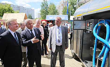 Belarus Prime Minister Andrei Kobyakov visited the international Belagro expo