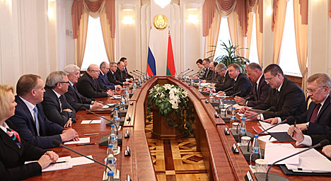 Belarusian Prime Minister Andrei Kobyakov met with Governor of Nizhny Novgorod Oblast, Russian Federation, Valery Shantsev