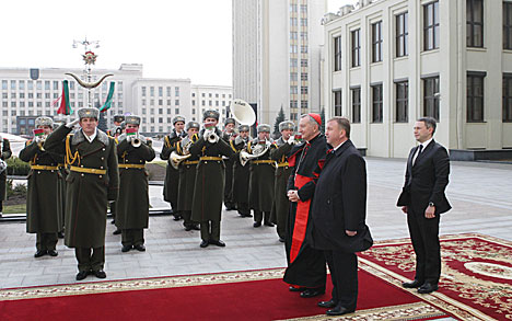 Kobyakov met with Vatican Secretary of State Cardinal Pietro Parolin