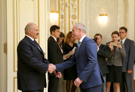 Belarus President Alexander Lukashenko met with Sergei Morozov, Governor of Russia’s Ulyanovsk Oblast