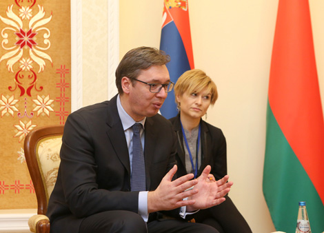 Serbian Prime Minister Aleksandar Vucic