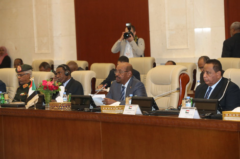 Sudan President Omar Hassan Ahmad al-Bashir 